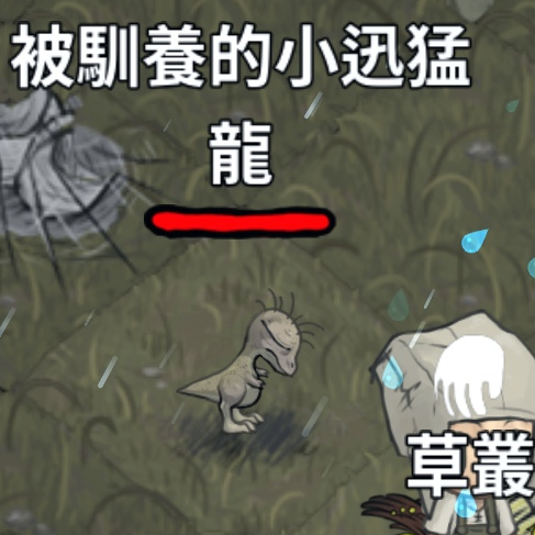 寵物-迅猛龍-飢餓的小迅猛龍